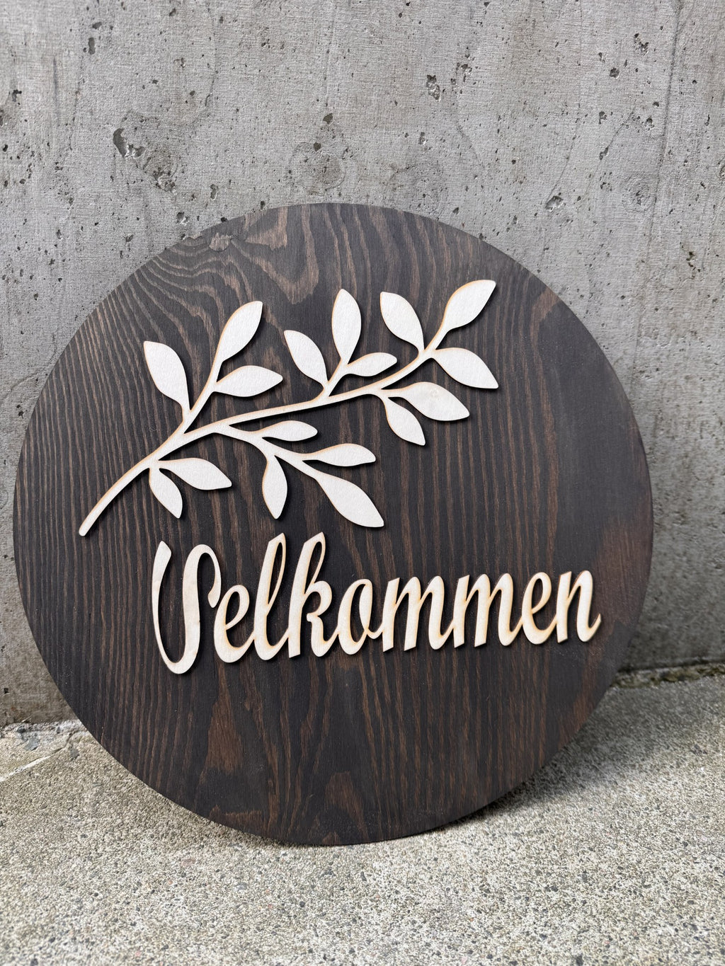 Velkommen skilt