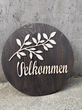 Velkommen skilt