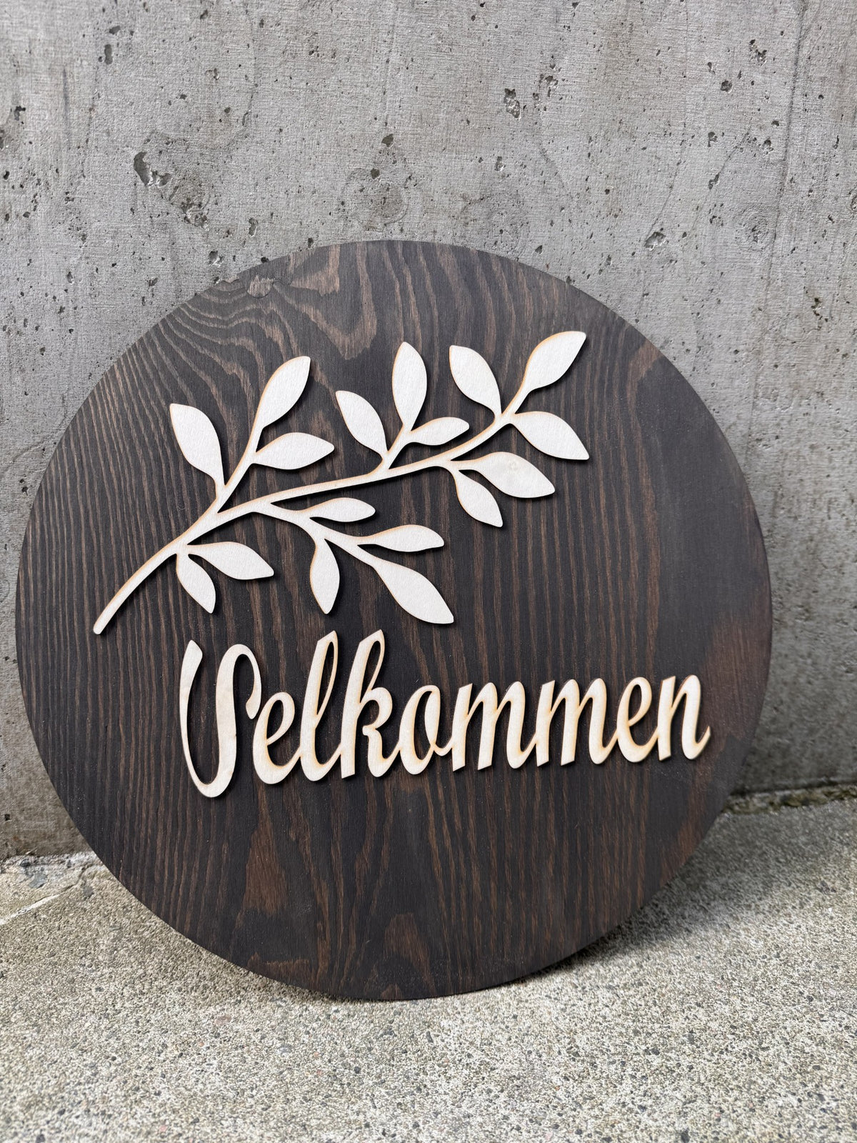 Velkommen skilt