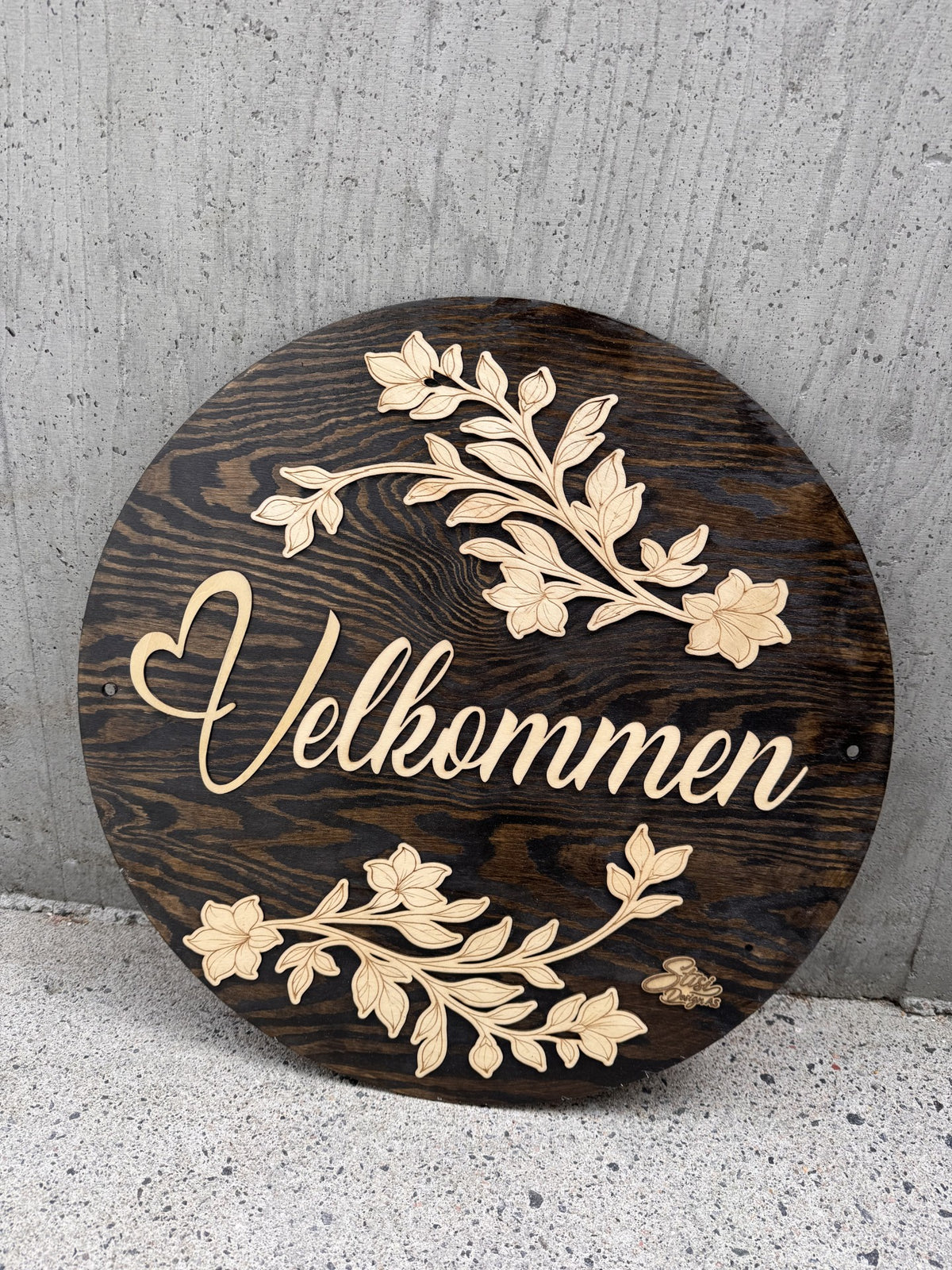 Velkommen skilt