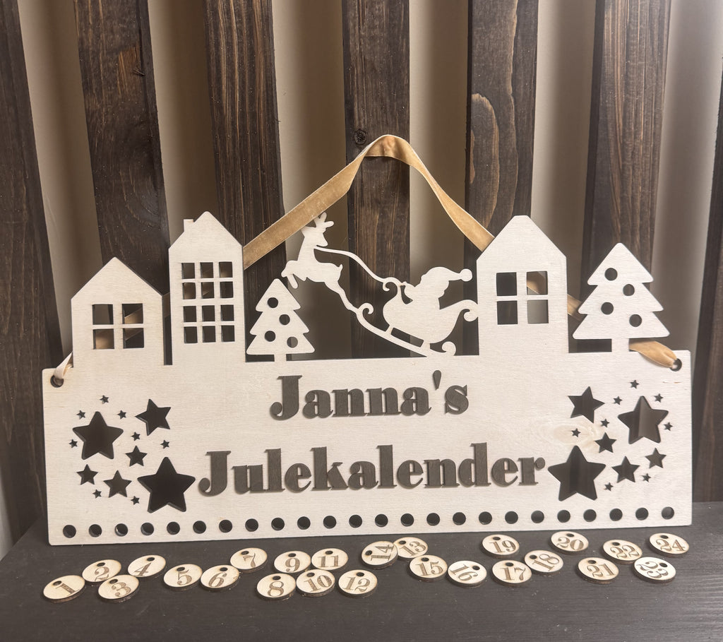 Adventskalender i tre
