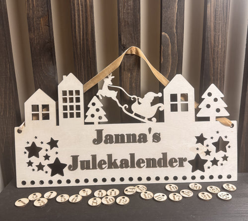 Adventskalender i tre