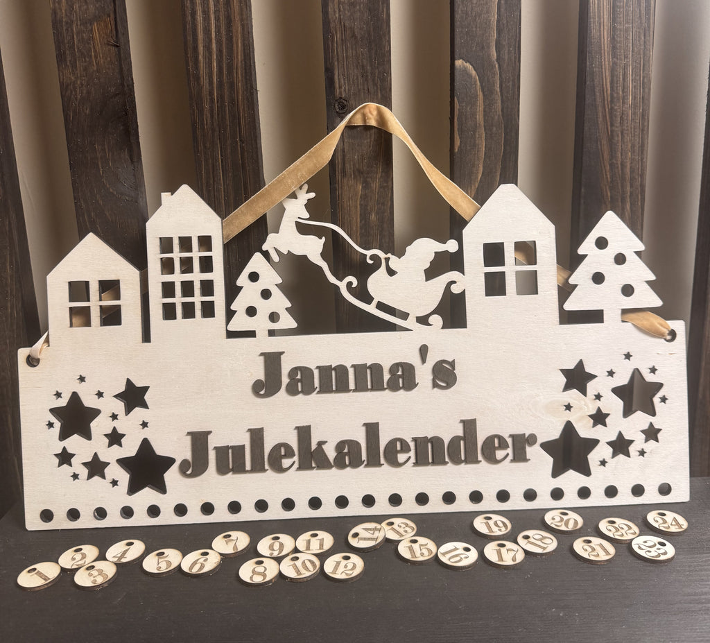 Adventskalender i tre