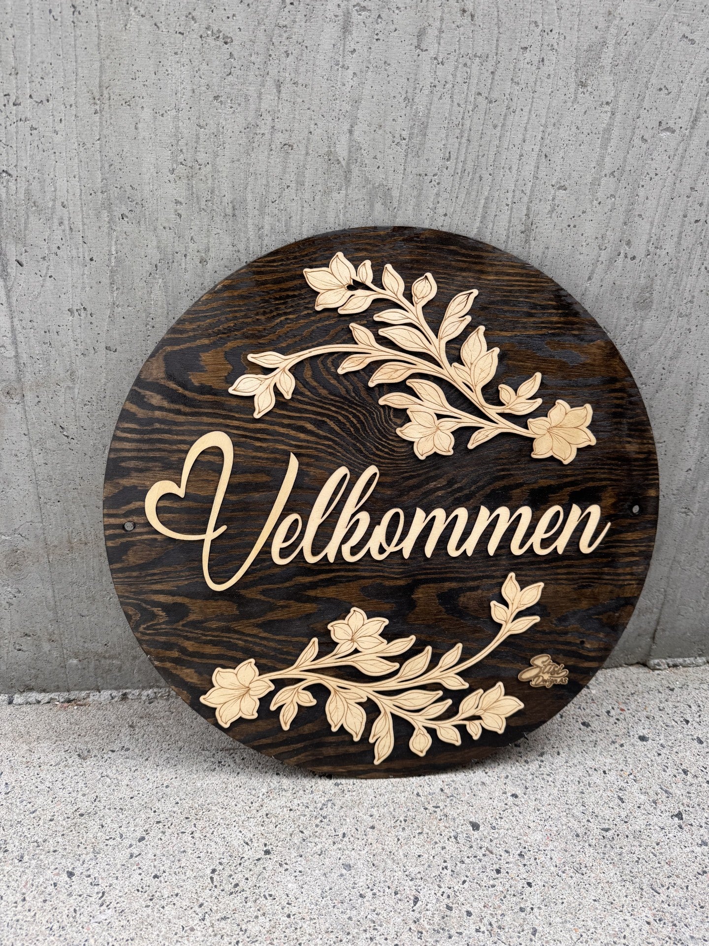 Velkommen skilt