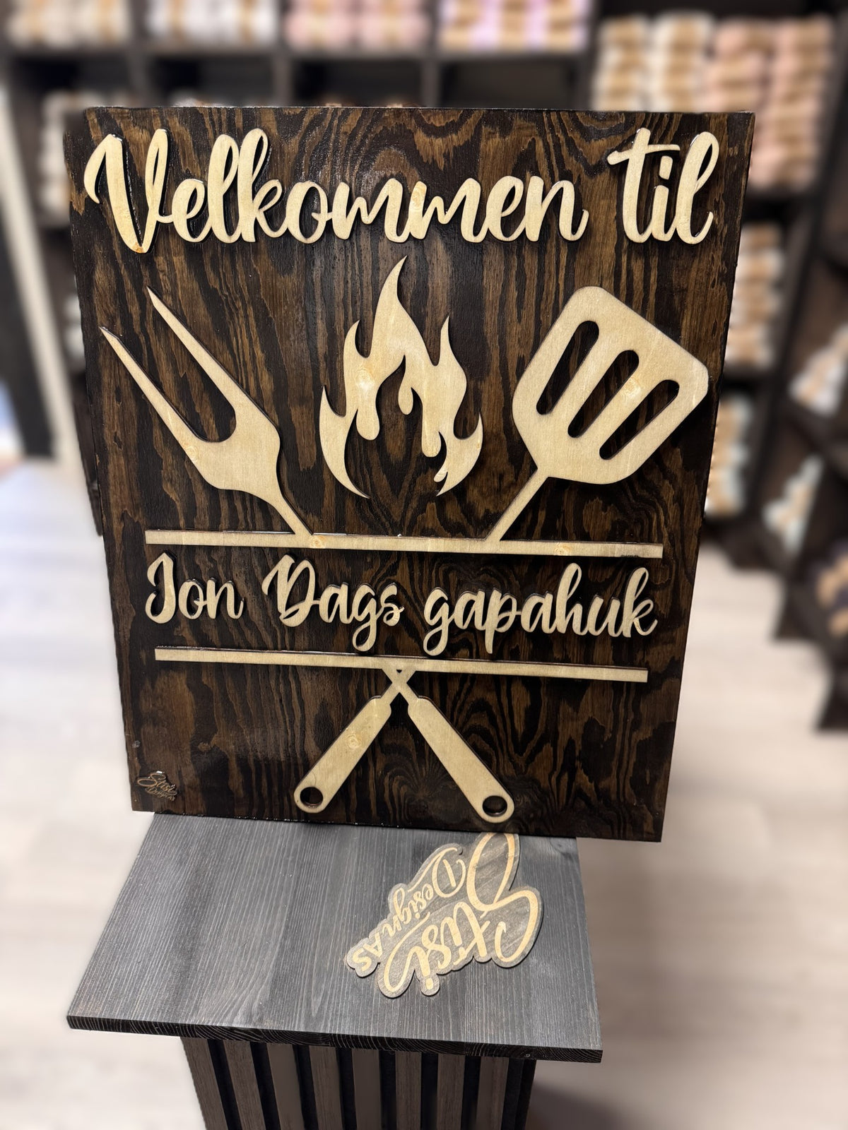 Grillbua skilt
